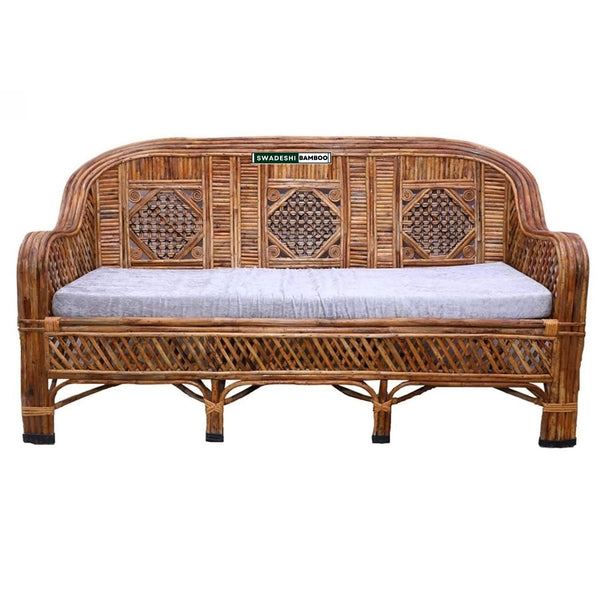 Bamboo 5 Seater Kite Sofa Set with Table for Home and Garden