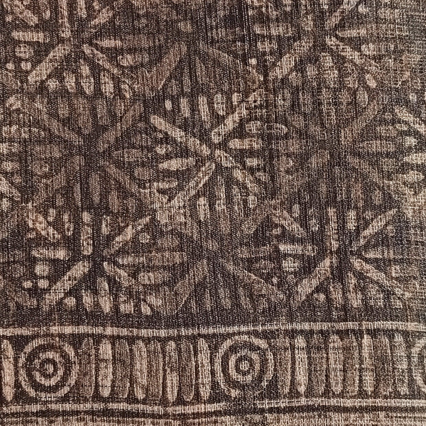 Brown Bamboo Khadi Cotton Saree with Blouse