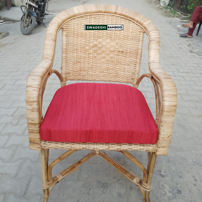 Cane Rattan Designer Chair for Home, Office, Restaurant, Hotel, Garden & Balcony