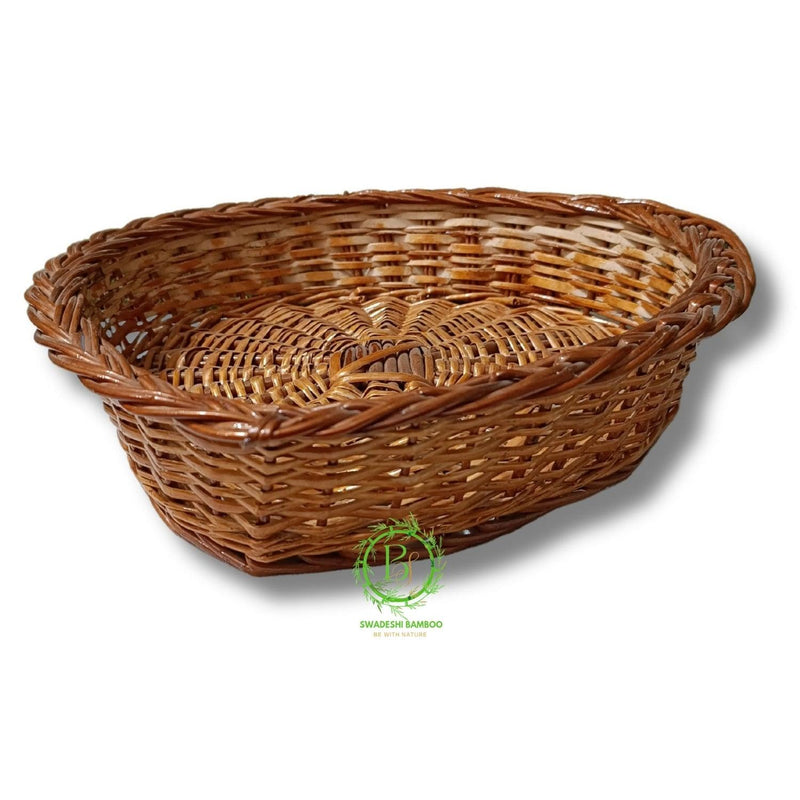 Bamboo Multipurpose Heart Shaped Basket Eco Friendly Basket - swadeshibamboo