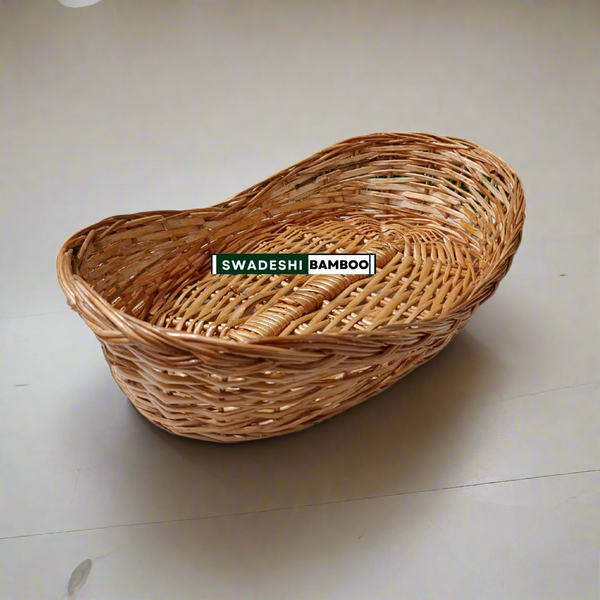Bamboo Boat Shaped basket