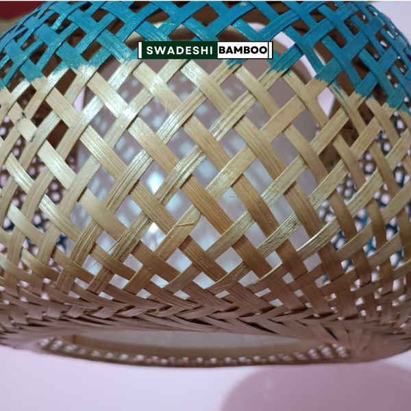 Bamboo Ceiling Lampshade 