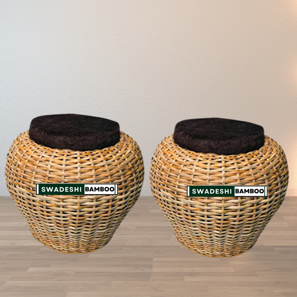 Bamboo bunai Stool 