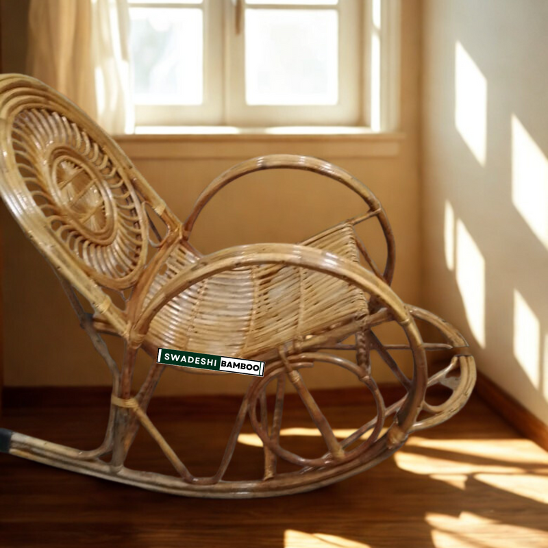 Bamboo cane Rocking Chair