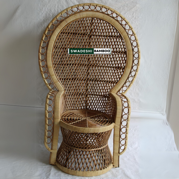 boho design peacock chair