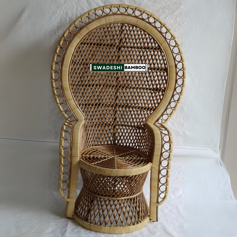 boho design peacock chair