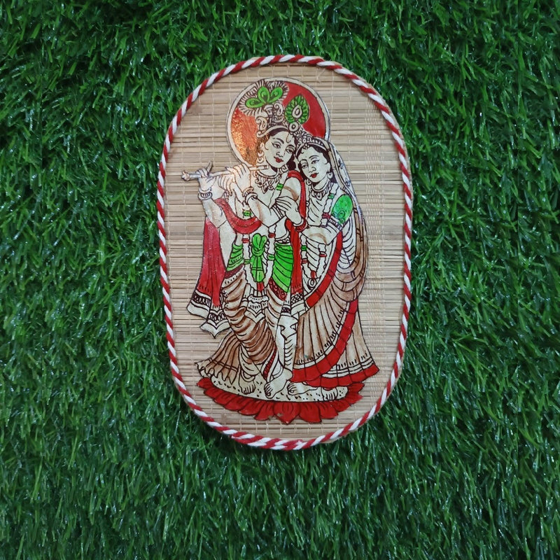 Handicraft Bamboo Mat Wall Decor 