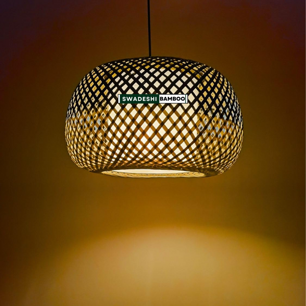 Handmade Bamboo Hanging Lamp Shade 