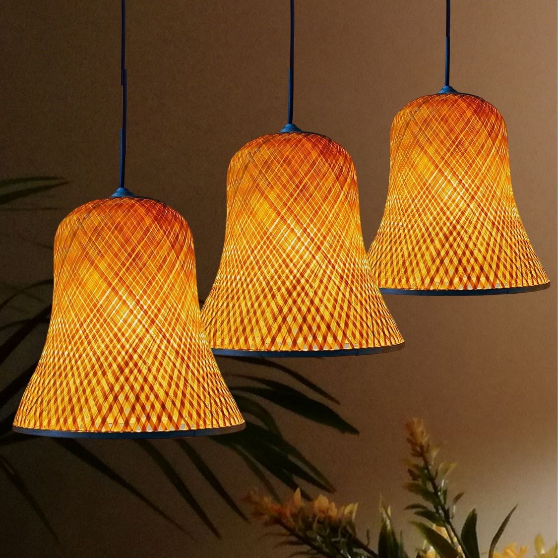 Bamboo Bell Lamp Shade