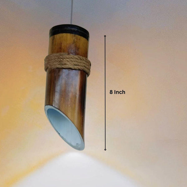 Bamboo Lampshade Hanging Lampshade for Dinning Room, Living Room, Hotel - swadeshibamboo