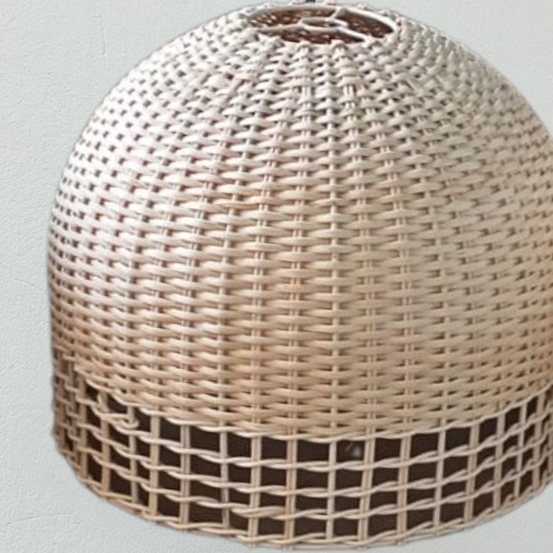 Wicker Bamboo Cane Hanging Lamp Shade for Home