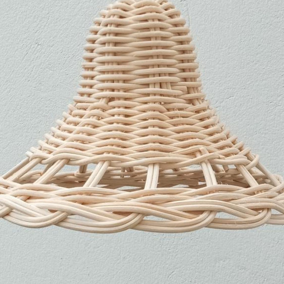 Designer Bamboo Cane Hanging Lamp Shade for Home decoration Round Shaped