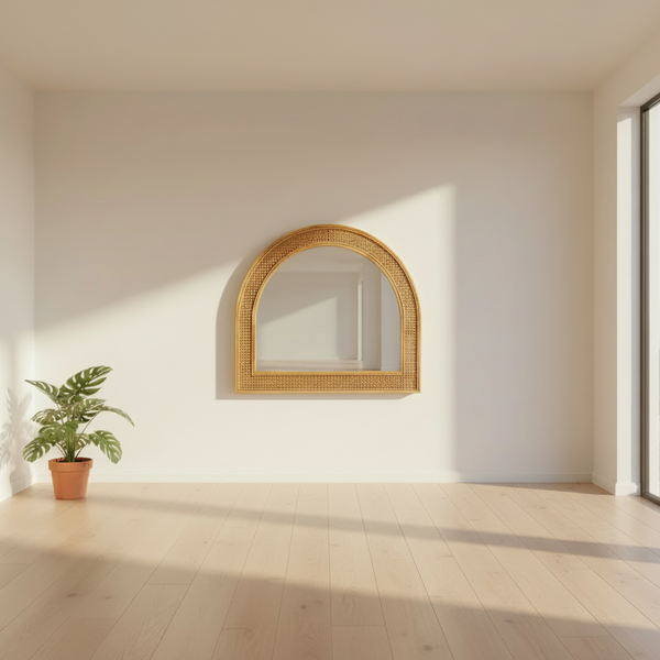 Cane Mirror Frame | Cane Wall Mirror | Rattan Mirror