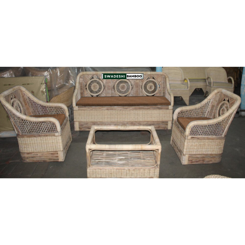 Modular Bamboo Sofa Set
