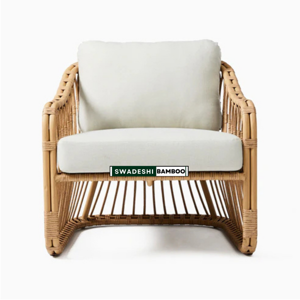 Rattan chair for garden