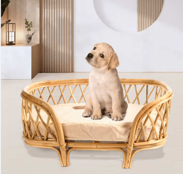 Dogs & Cats Pet Beds - swadeshibamboo