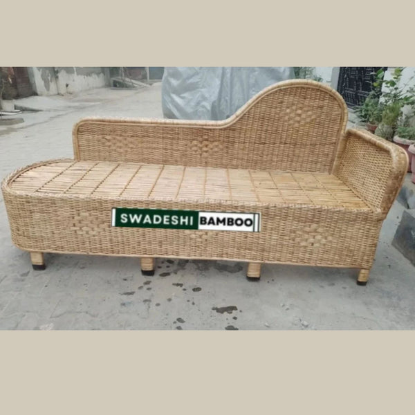 Handicraft Side Sofa Sette For Living Room I Bamboo Diwan