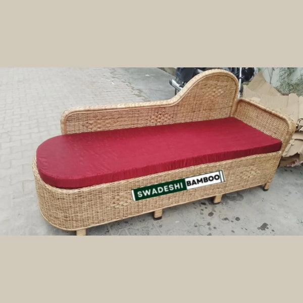 Handicraft Side Sofa Sette For Living Room I Bamboo Diwan