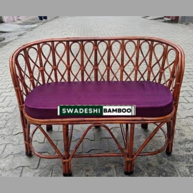 Two Seater Couch with Cushions – Perfect for Home, Office, Garden, Hotel & Outdoor Spaces