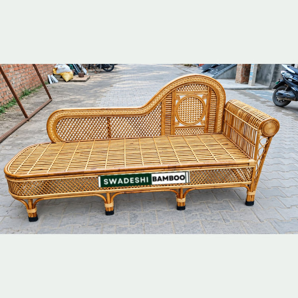 Cane Couch Diwan Sofa Settee for Living Room, Garden and Office