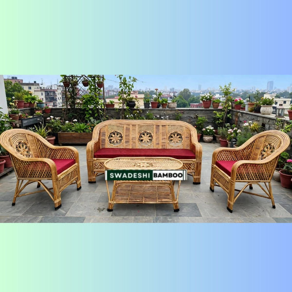 Sofa Set with Table For Home, Office and Garden
