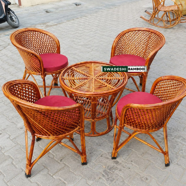 Jali pattern Arm Chair Cane Rattan  for Home, Office, Garden & Balcony