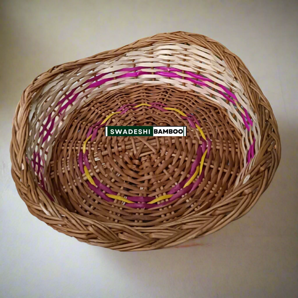 bamboo flower basket