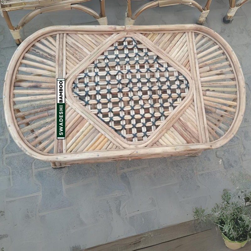 bamboo garden table