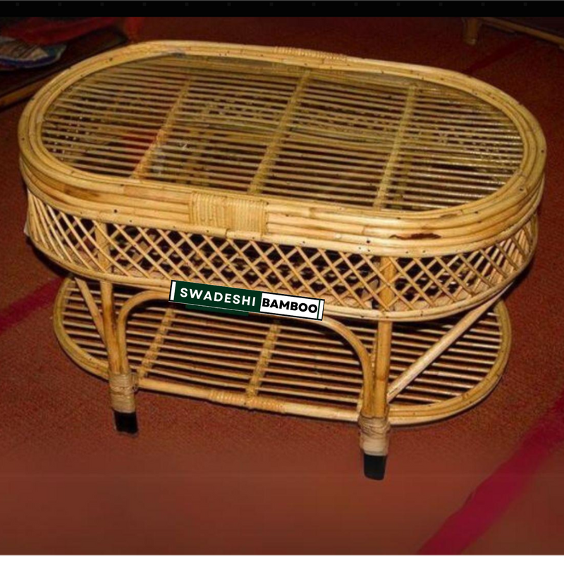 bamboo sofa set with table