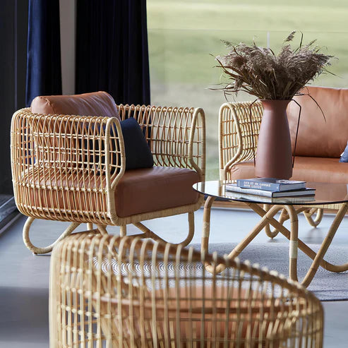 Bamboo Chair for lounge/Living Room I Cane Indoor Collection