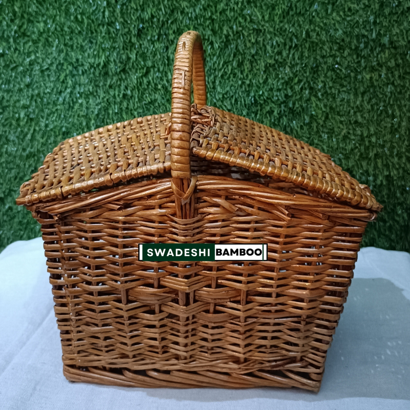 cane Storage Basket for Picnic 