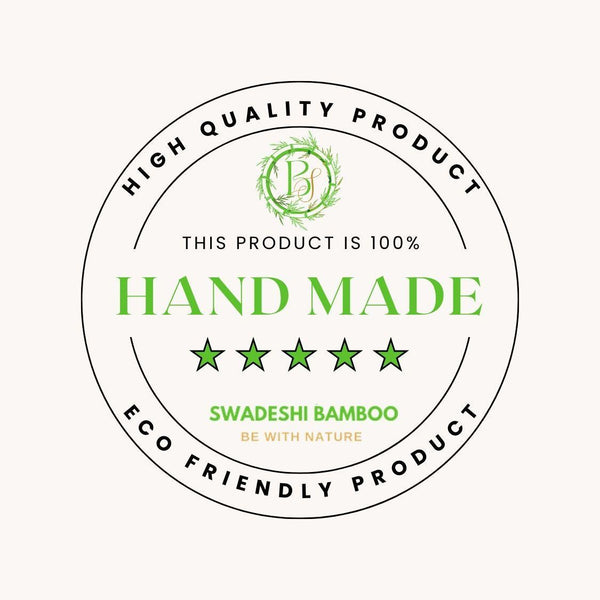 Bamboo Cane 5 Seater Sofa Set With Table