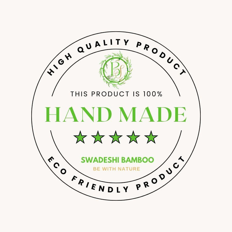 Bamboo Cane 5 Seater Sofa Set With Table