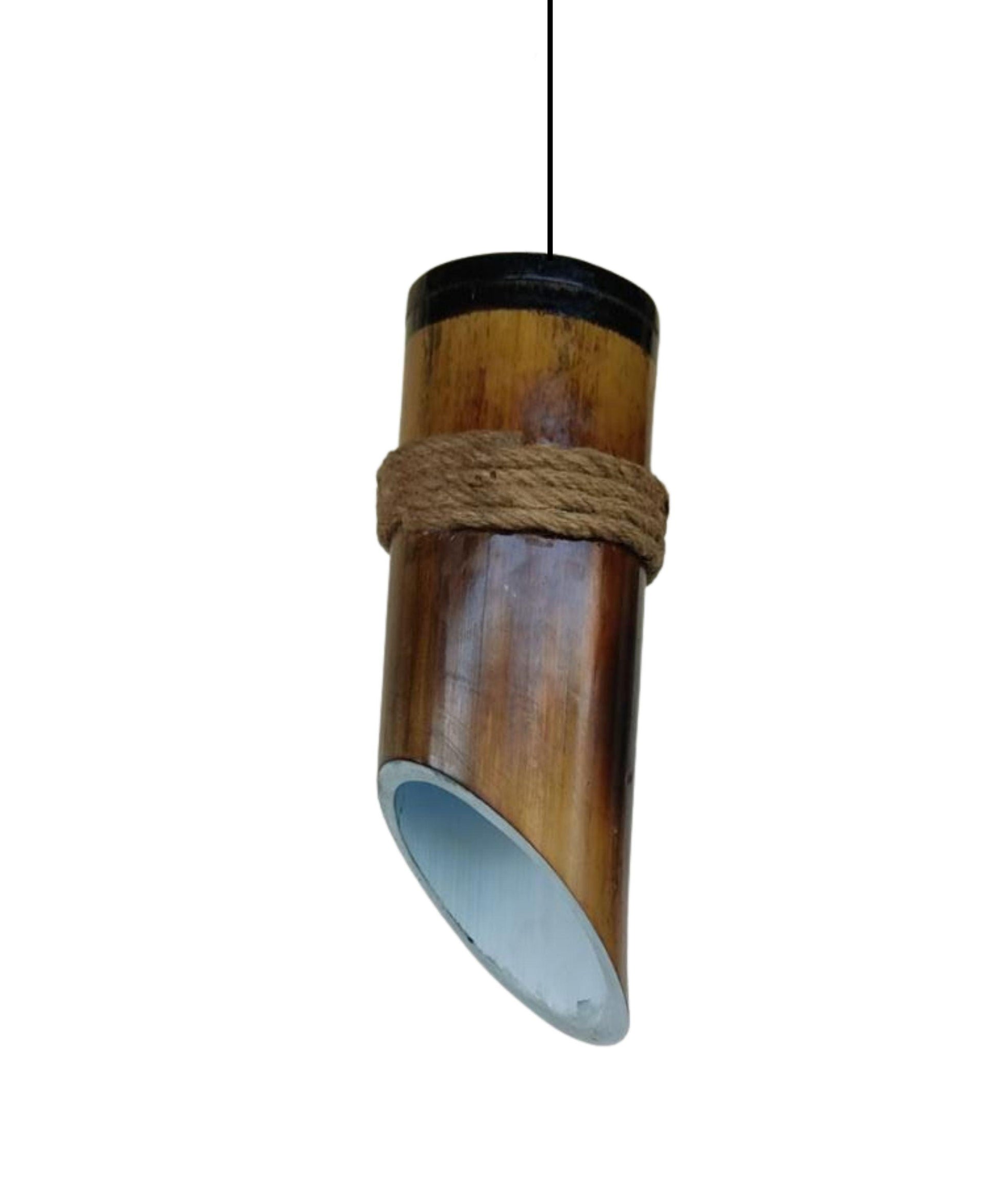 Bamboo Lampshade Hanging Lampshade for Dinning Room, Living Room, Hotel - swadeshibamboo