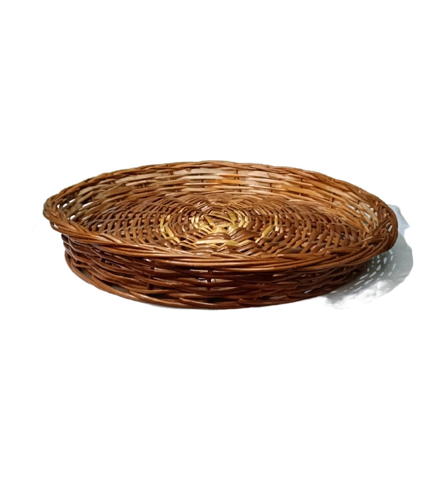 Bamboo Large Basket Cane bamboo wicker Gift Packing Dryfruit Basket - swadeshibamboo