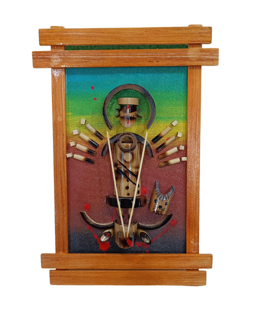 Swadeshi Bamboo Wall Hanging Bamboo Art. Decorative Showpiece - swadeshibamboo