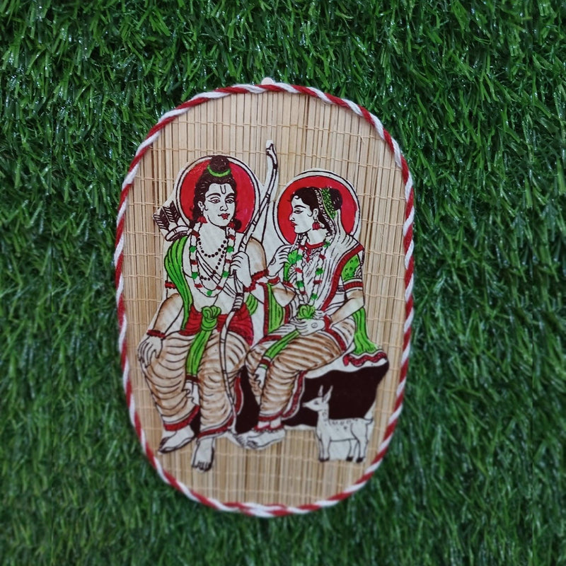 Handicraft Bamboo Mat Wall Décor 
